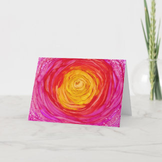 Carte "Rêve fuchsia" - toute la salutation d'occasion