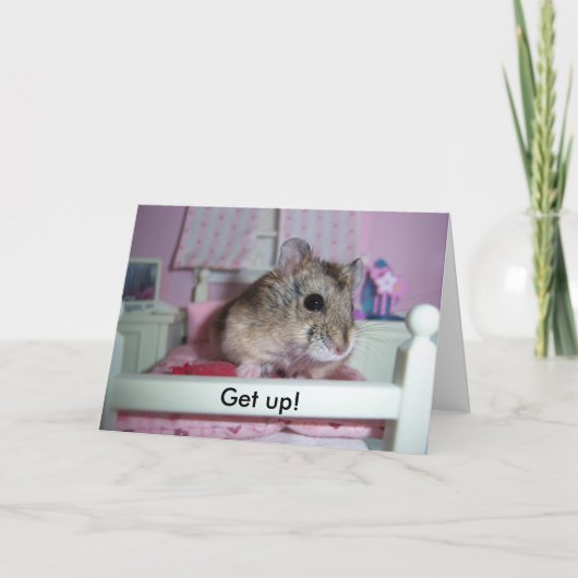 Carte Réveille-toi ! (Devant)