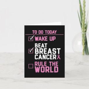 Carte Réveillez-vous Beat Breast Cancer Rule Le Monde 2