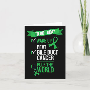Carte Réveillez-vous Bile de Beat Ducky Cancer Règle du