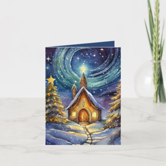 Carte Réveillon de Noël (Devant)