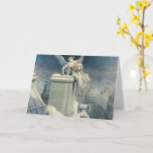 Carte Réveillon de Noël - Gustave Doré (Fleur jaune)