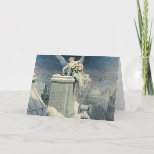 Carte Réveillon de Noël - Gustave Doré (Devant)