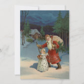 Carte Réveillon de Noël | Vintage (Devant)