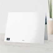 Carte Réveillon de Nouvel An alpin – Personnalisez votre (Dos)