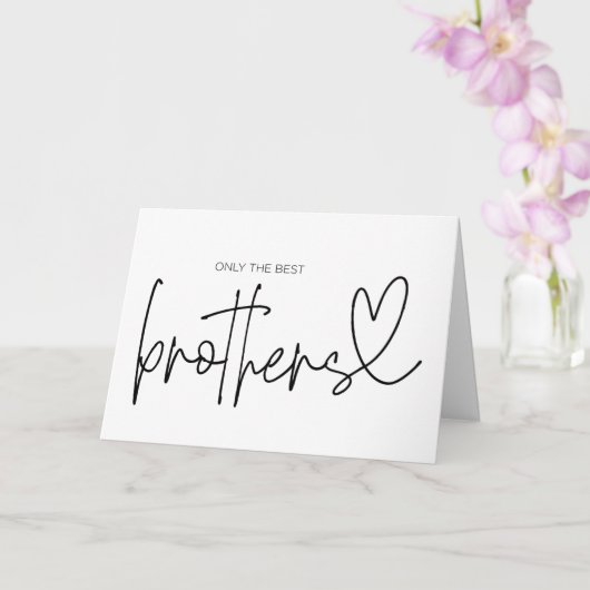 Carte Révéler la grossesse frère oncle être je suis ence (Orchidée)