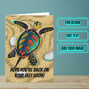 Carte Revenez Sur Vos Pieds Bientôt Bien Se Rendre