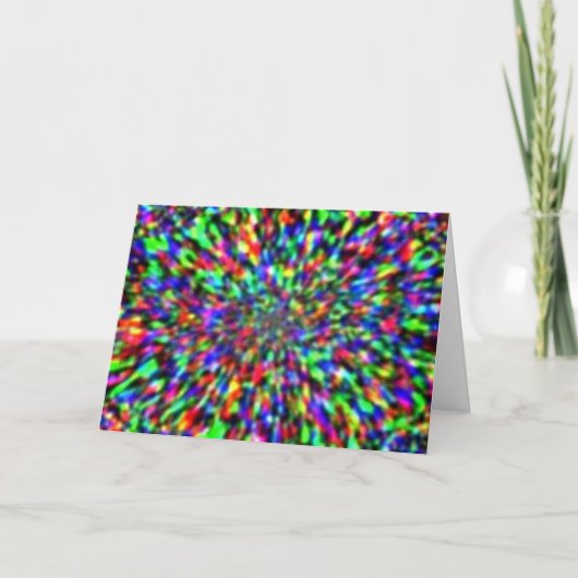 Carte Rêver en couleur (Devant)