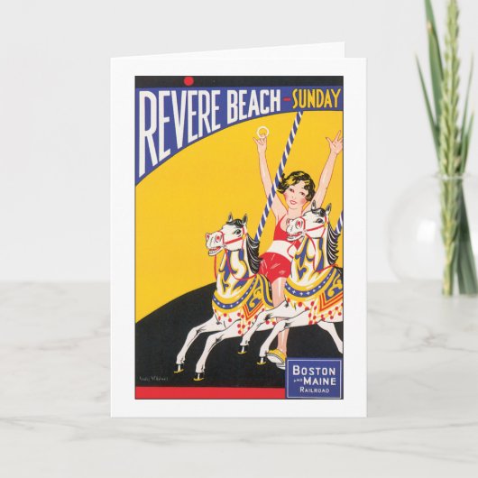 Carte Revere Beach dimanche (Devant)