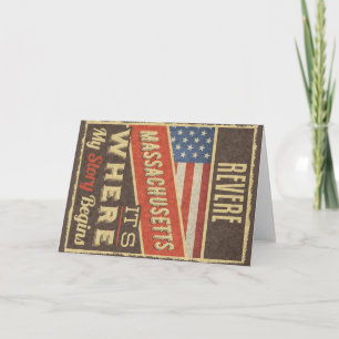 Carte Revere Massachusetts