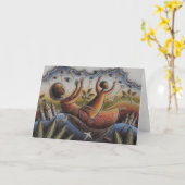 Carte Rêves (Fleur jaune)