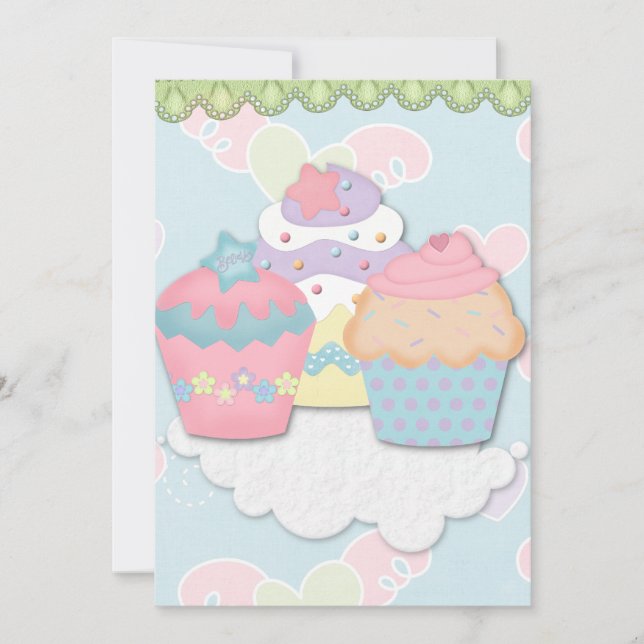 Carte rêves de cupcake (Devant)