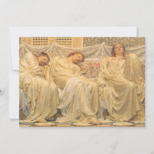 Carte Rêveurs par Albert Joseph Moore, Art victorien