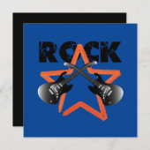 Carte Révolution rock (Devant / Derrière)