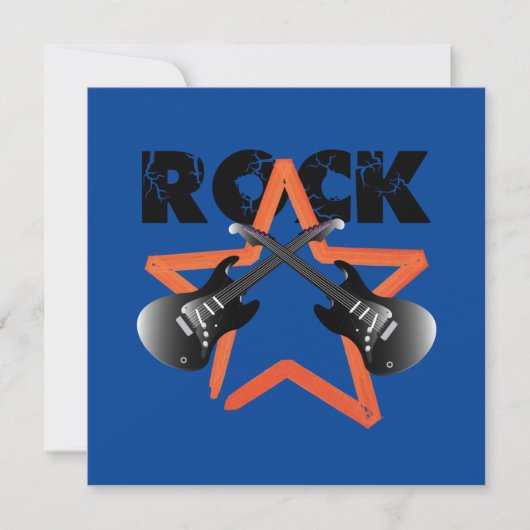 Carte Révolution rock (Devant)