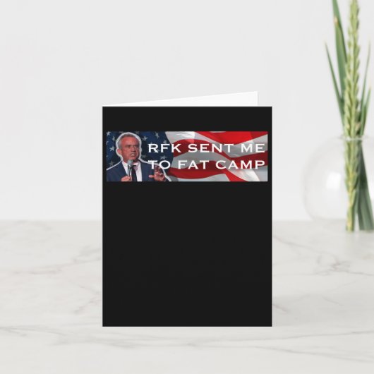 Carte Rfk M'A Envoyé Au Gros Camp (Devant)