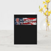 Carte Rfk M'A Envoyé Au Gros Camp (Fleur jaune)