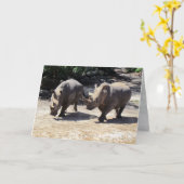 Carte Rhino (Fleur jaune)