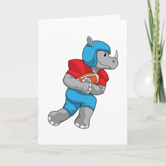 Carte Rhino de football (Devant)