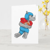 Carte Rhino de football (Fleur jaune)