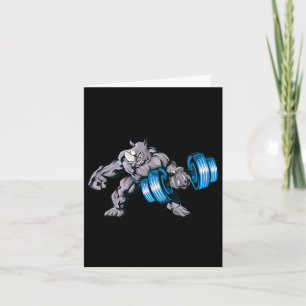 Carte Rhino Lifting Weights Bodybuilding Beast Gym Fitne