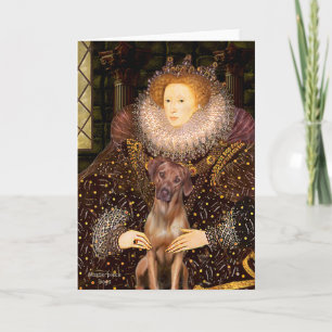 Carte Rhodesian Ridgeback 1 - Reine