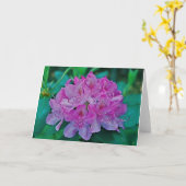Carte Rhododendron (Fleur jaune)