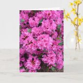 Carte Rhododendron in Full Bloom! (Fleur jaune)