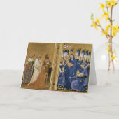 Carte Richard II présenté à la Vierge et à l'enfant (Fleur jaune)