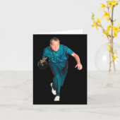 Carte Richard Nixon Bowling (Fleur jaune)