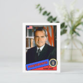 Carte Richard Nixon de baseball (Debout devant)