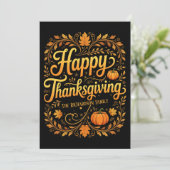 Carte Riches récoltes d'or et de feuilles d'automne Than (Debout devant)