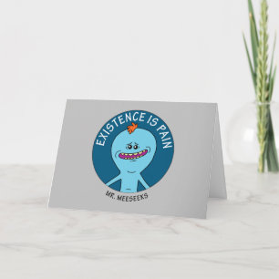 Carte RICK AND MORTY™   Existence Is Pain