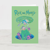 Carte RICK AND MORTY™ | Portal Rescue (Devant)