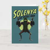 Carte RICK AND MORTY™ | Solenya - The Pickle Man (Fleur jaune)