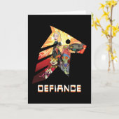 Carte RICK ET MORTY™| Espace Beth Defiance Crew (Fleur jaune)