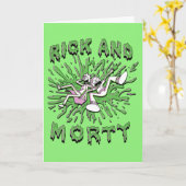 Carte RICK ET MORTY™ | Falling Into Acid (Fleur jaune)