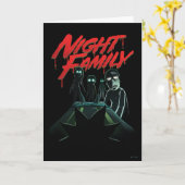 Carte RICK ET MORTY™ | Famille de nuit (Fleur jaune)