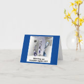 Carte Rick London Funny Silverware Police (Fleur jaune)