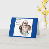 Carte Rick London & Tom Kerr Benjamin Franklin & Quote (Fleur jaune)