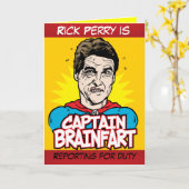 Carte Rick Perry (Fleur jaune)