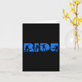 Carte Ride Snowboard Blue Ride Snowboard Dark Ride Sno (Fleur jaune)