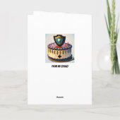 Carte Rien à faire sur Funny Police Anniversaire (Dos)