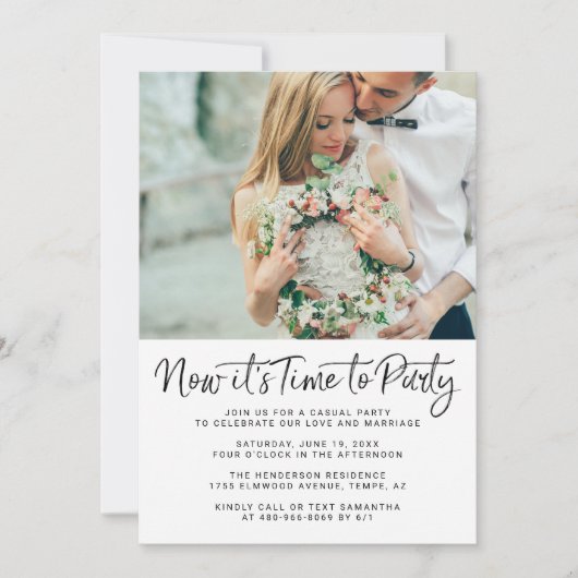 Carte Rien de fantaisiste, juste de l'amour | Réception (Devant)