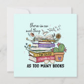 Carte Rien De Trop De Livres (Devant)