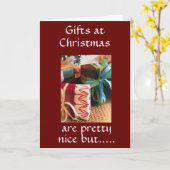 CARTE *RIEN NE BATTRE FAMILLE ET AMIS* À NOËL (Fleur jaune)