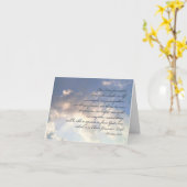 Carte Rien ne peut nous séparer de l'amour de Dieu, l'ho (Fleur jaune)