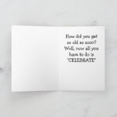 Carte "RIRE DONKEY GREETING" POUR "21ème ANNIVERSAIRE" (Intérieur)