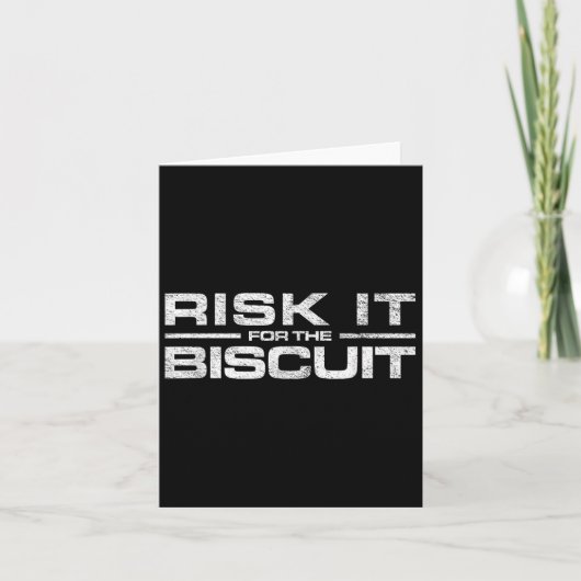 Carte Risk It For The Cookie Movement  (Devant)