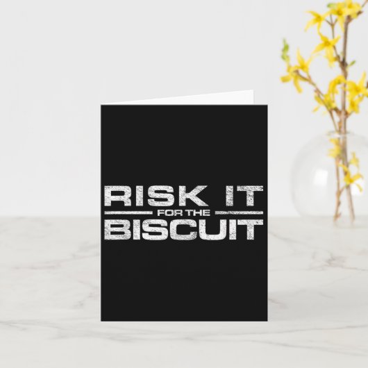 Carte Risk It For The Cookie Movement  (Fleur jaune)